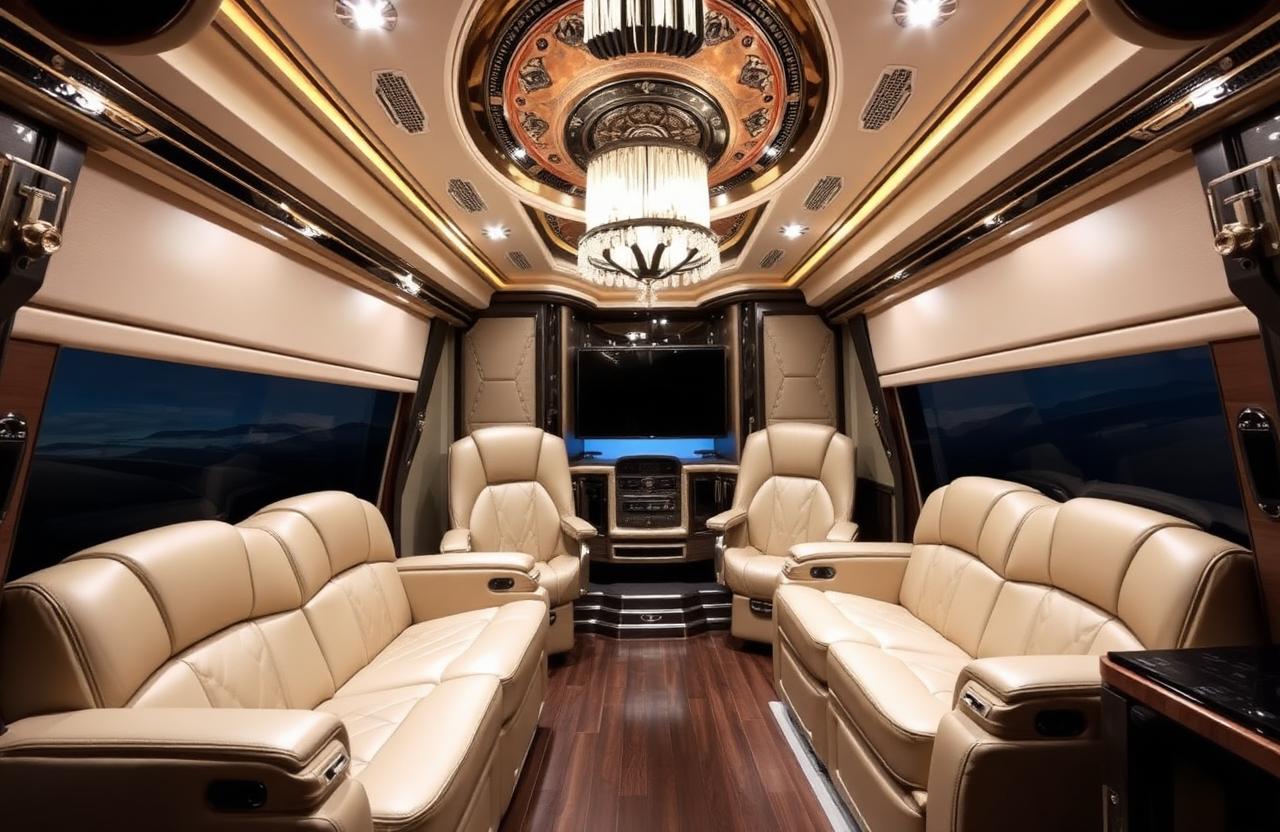 Luxury RV showcase