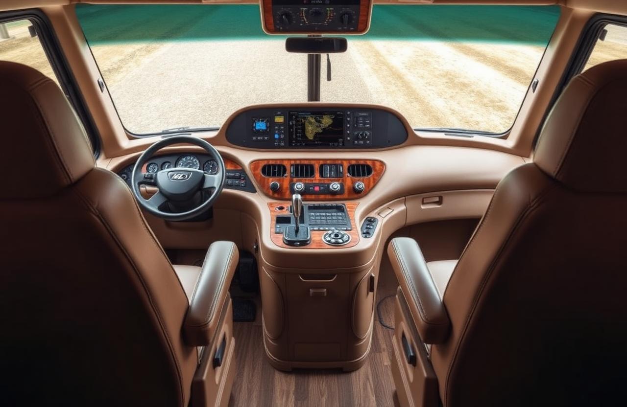 Luxury RV showcase